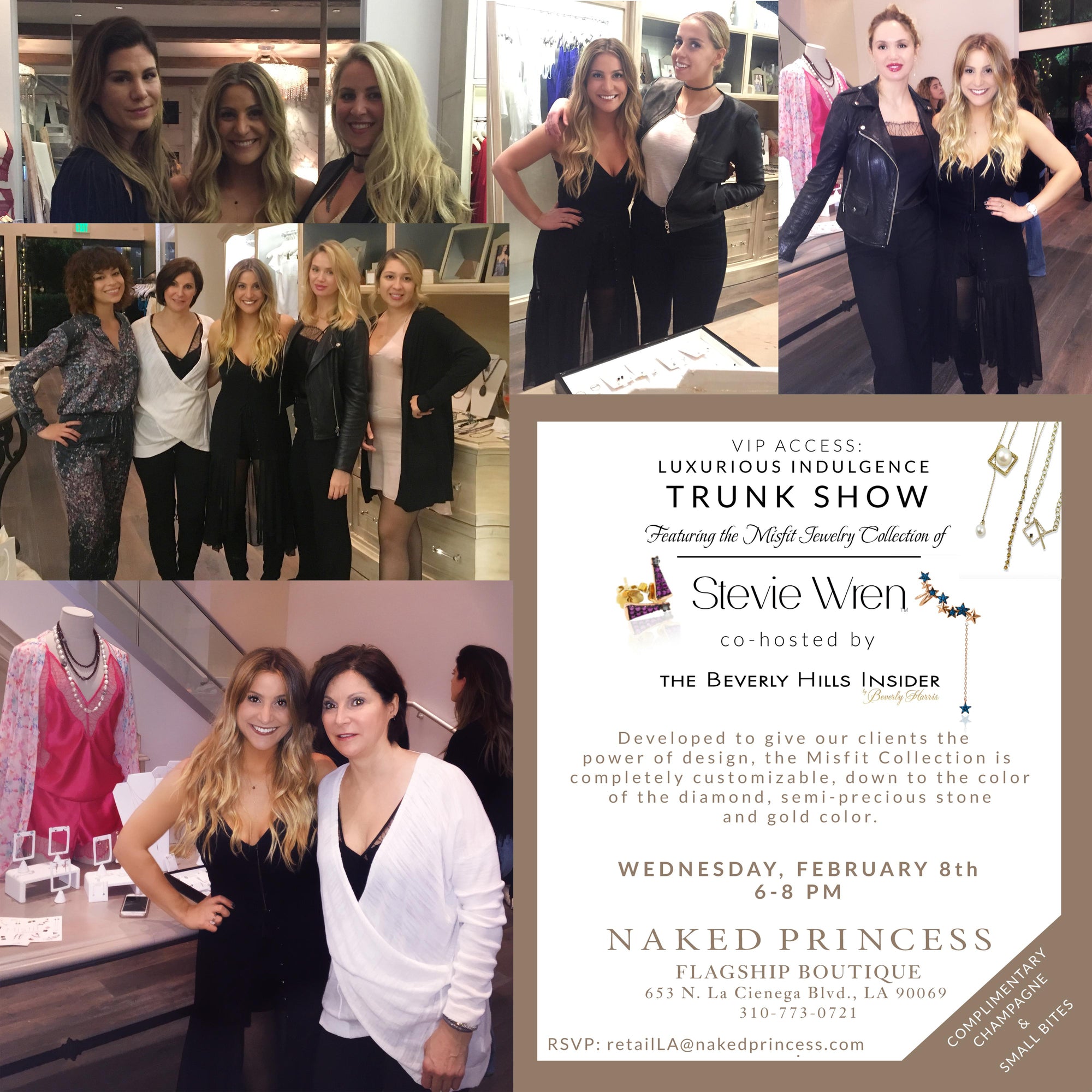 VIP Trunk Show at Naked Princess in L.A.