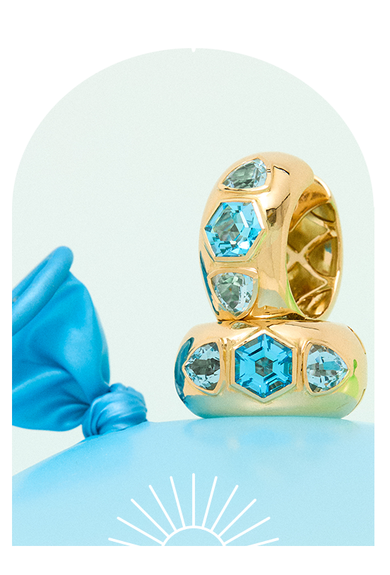 Infinite Hoop Earrings By Stevie Wren