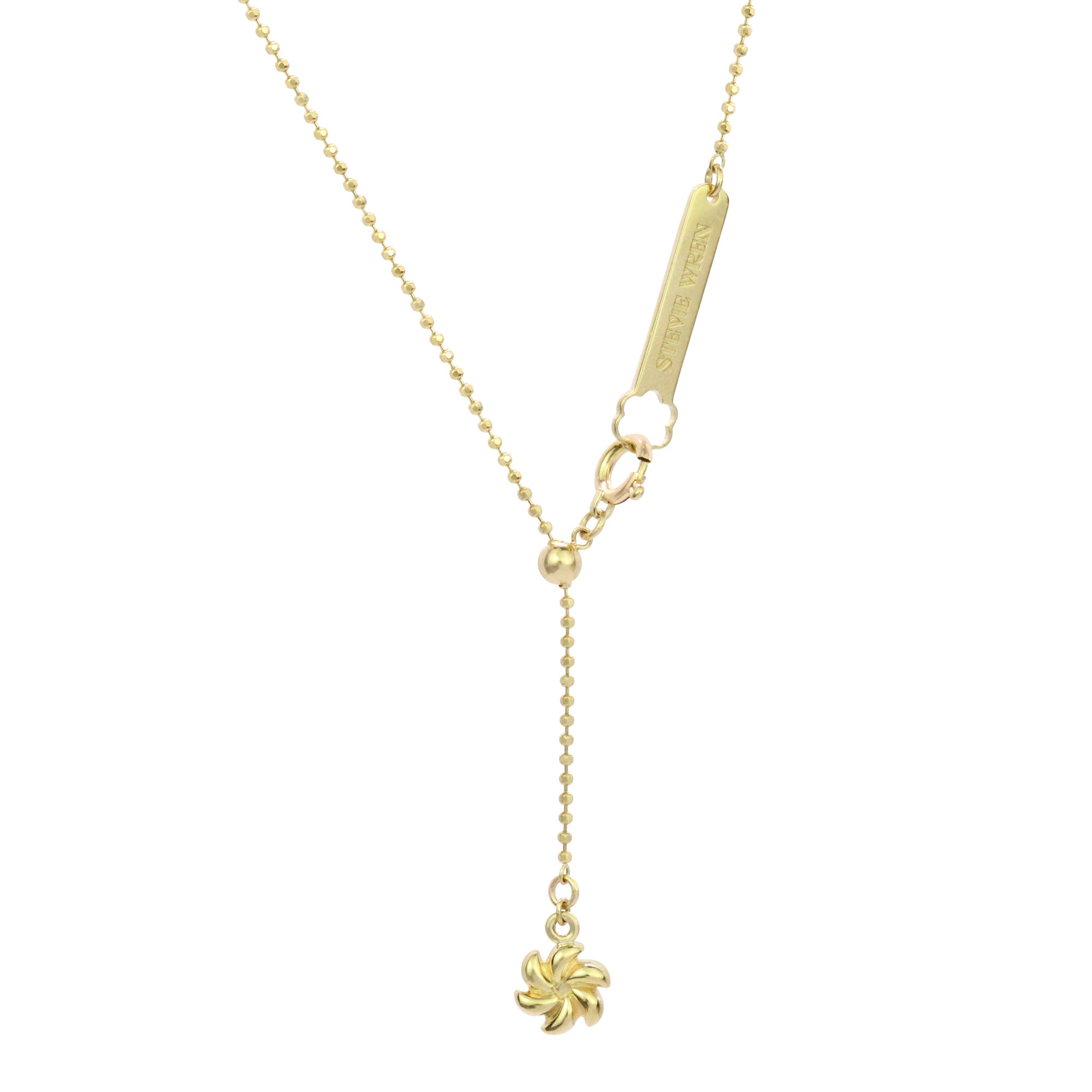 The Gemini 18K Enamel & Gemstone Necklace