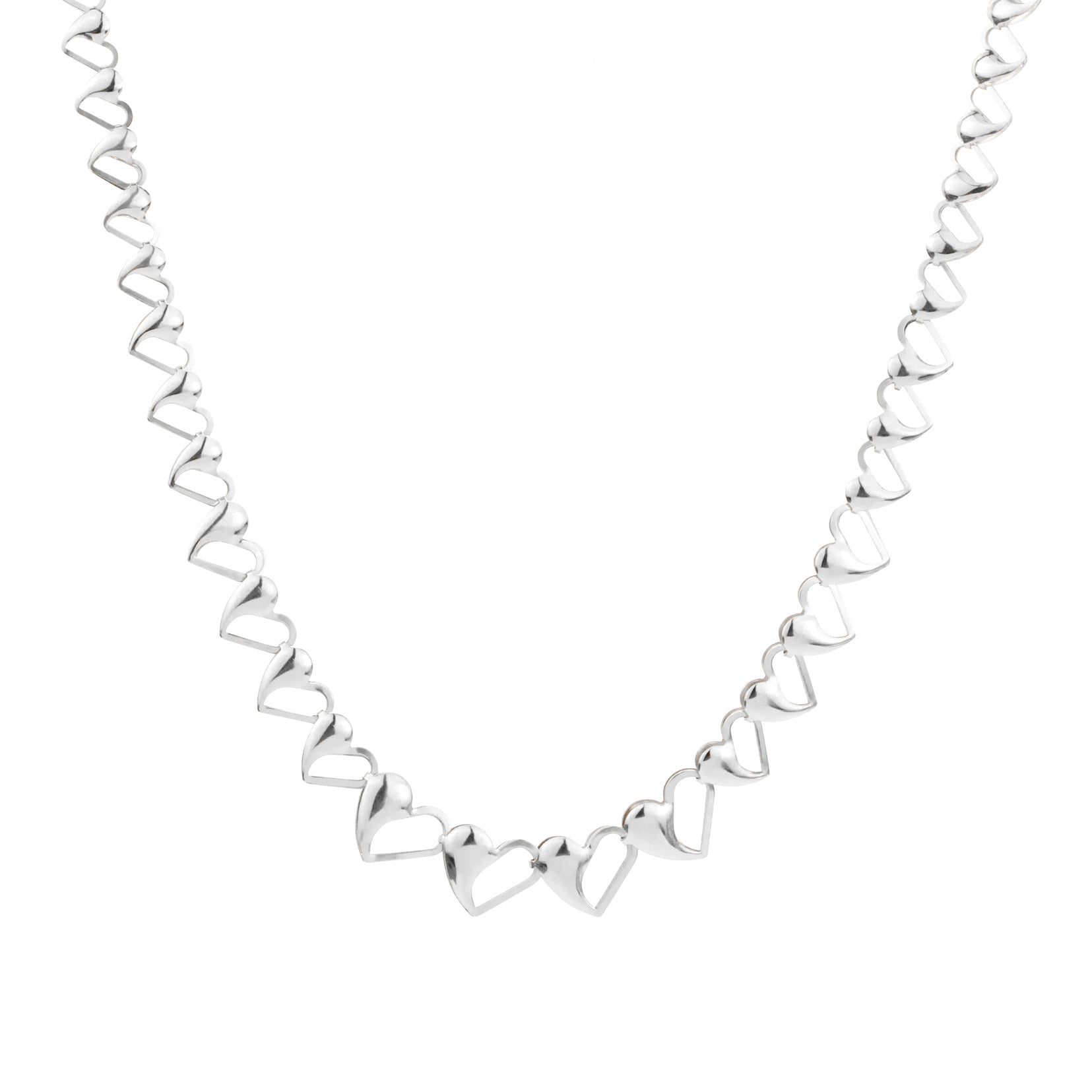 Happy Heart 18K Handmade Necklace