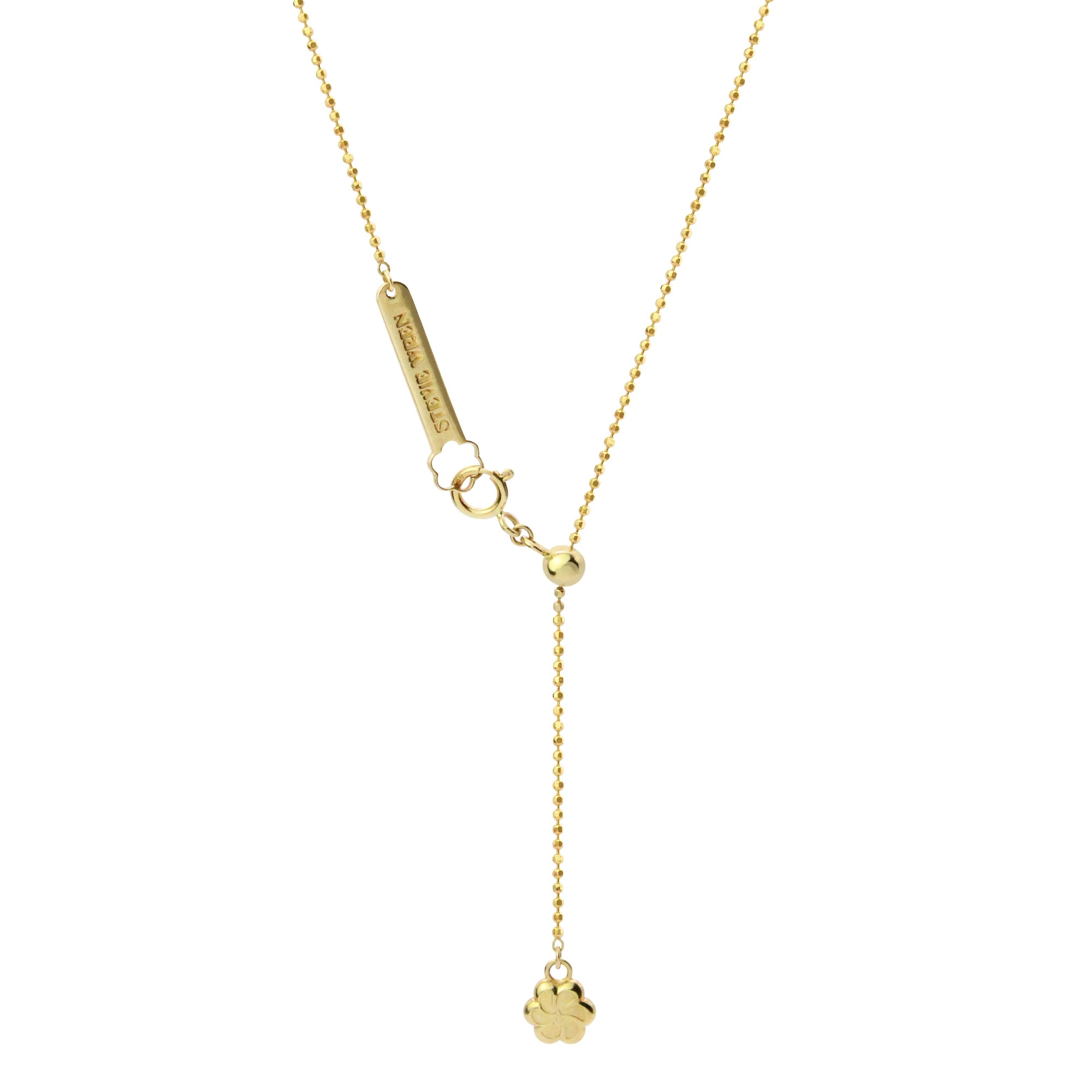 Diamond 18K Sun Burst Necklace