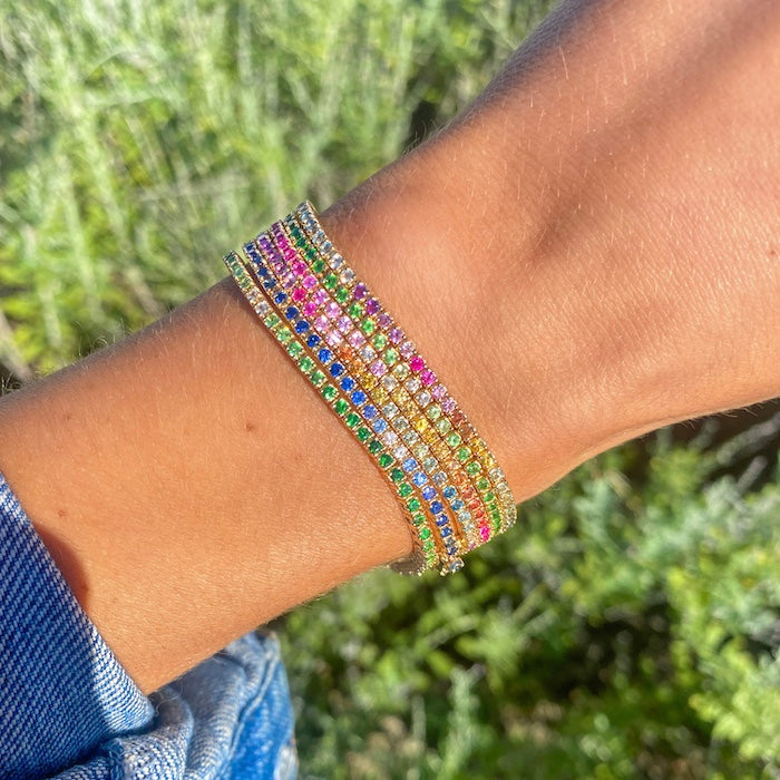 The OG Ombré 14K Elegant Tennis Bracelet