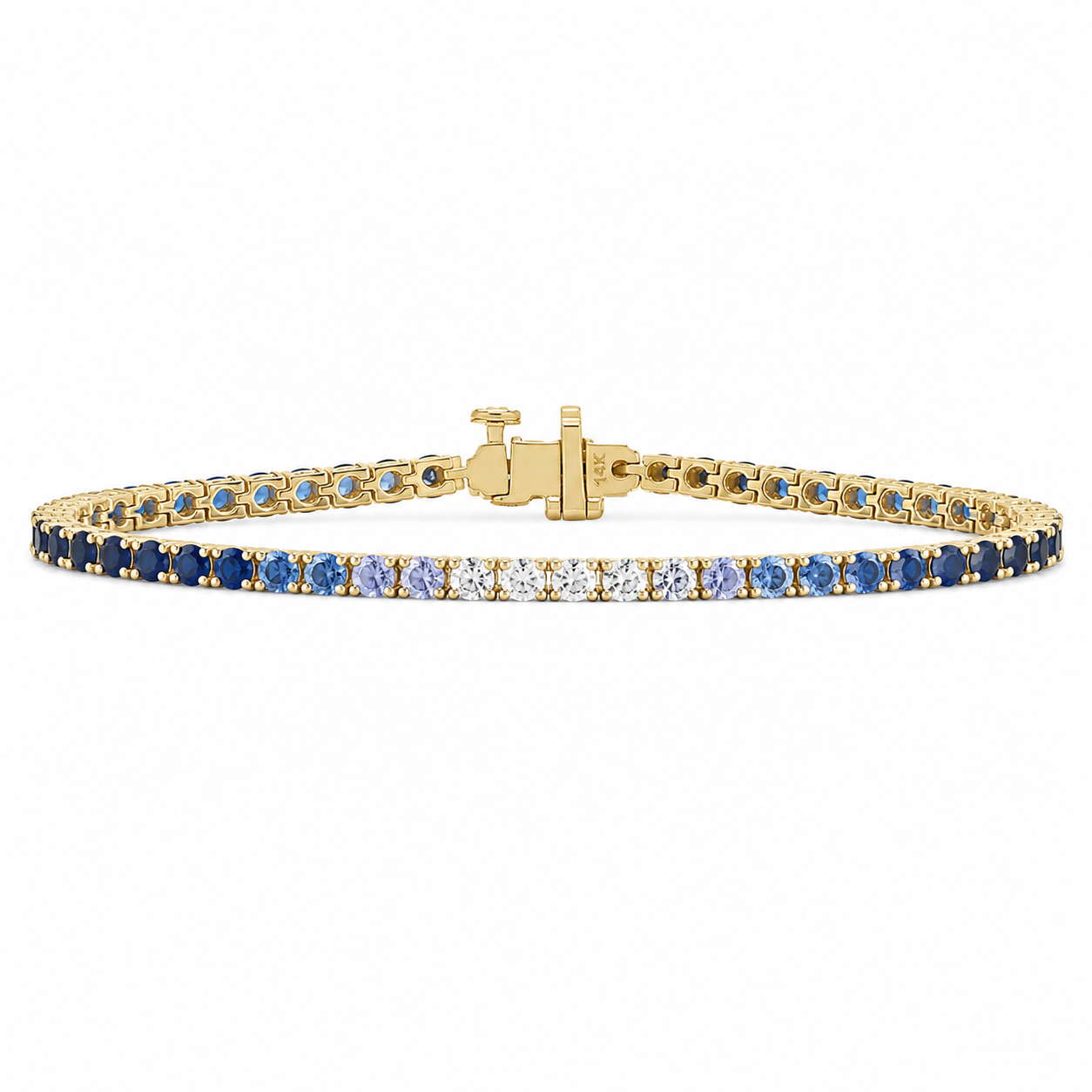 La pulsera de tenis Kaleidoscope 14K