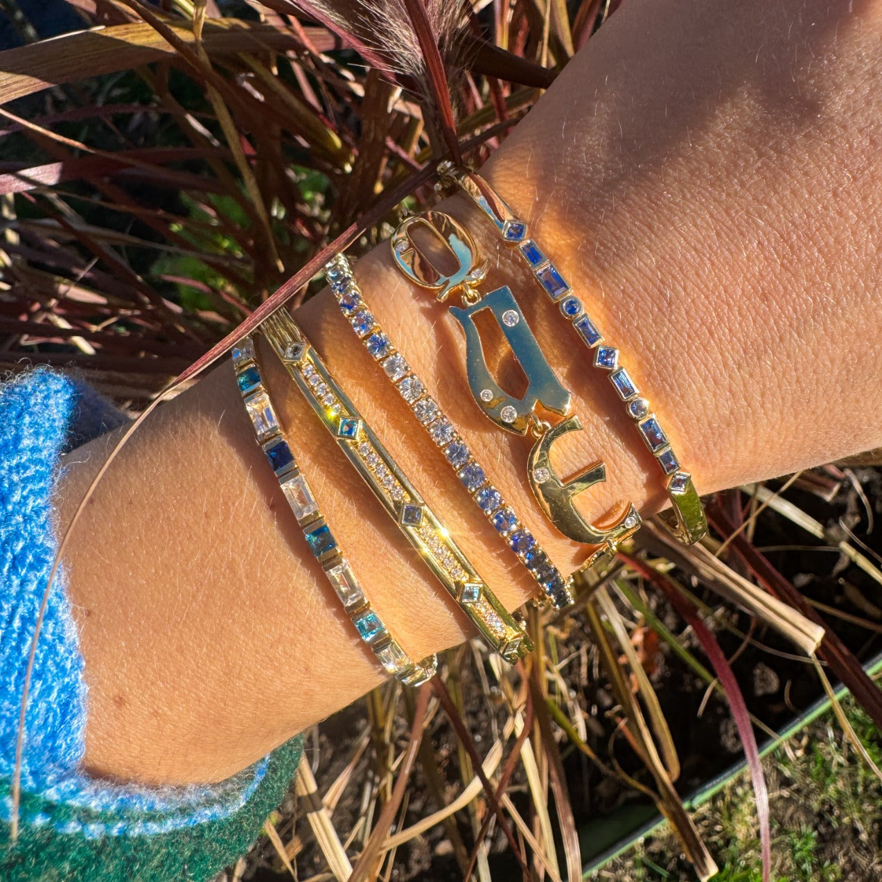 Diamond 18K Que Sera Sera Bracelet