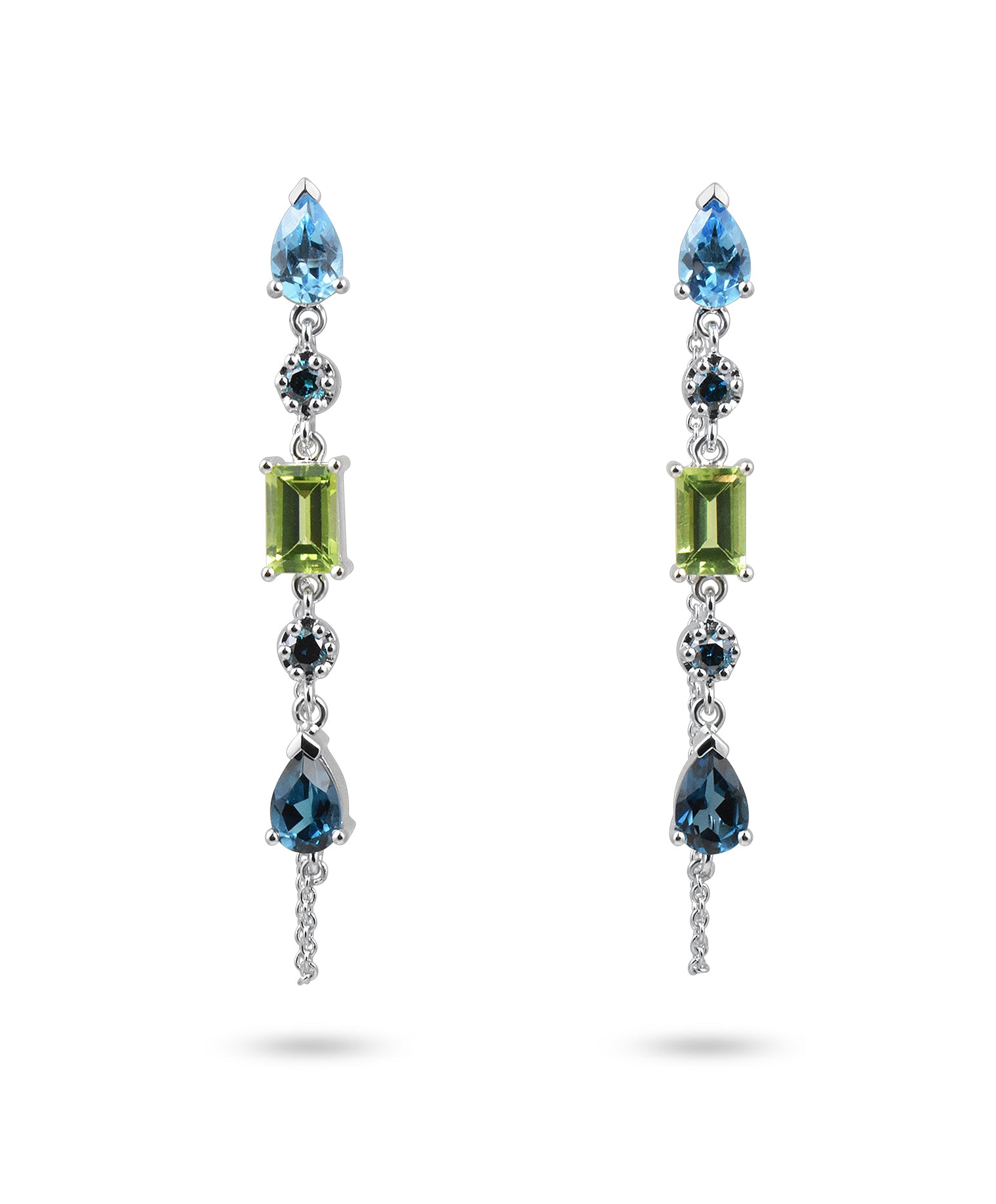 The Date Night 14K Gemstone Chain Dangles