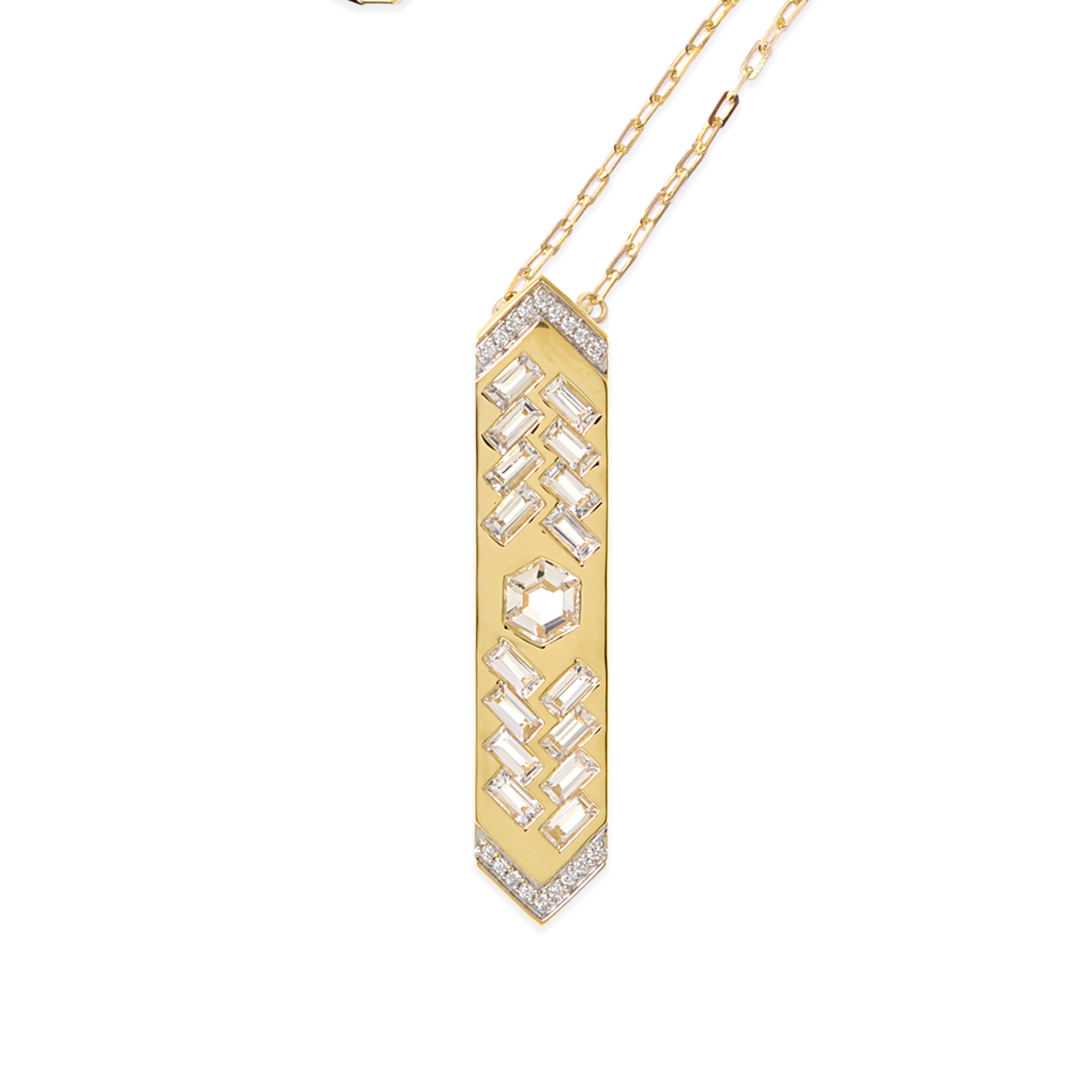 The Guardian 18K Gemstone Talisman Necklace