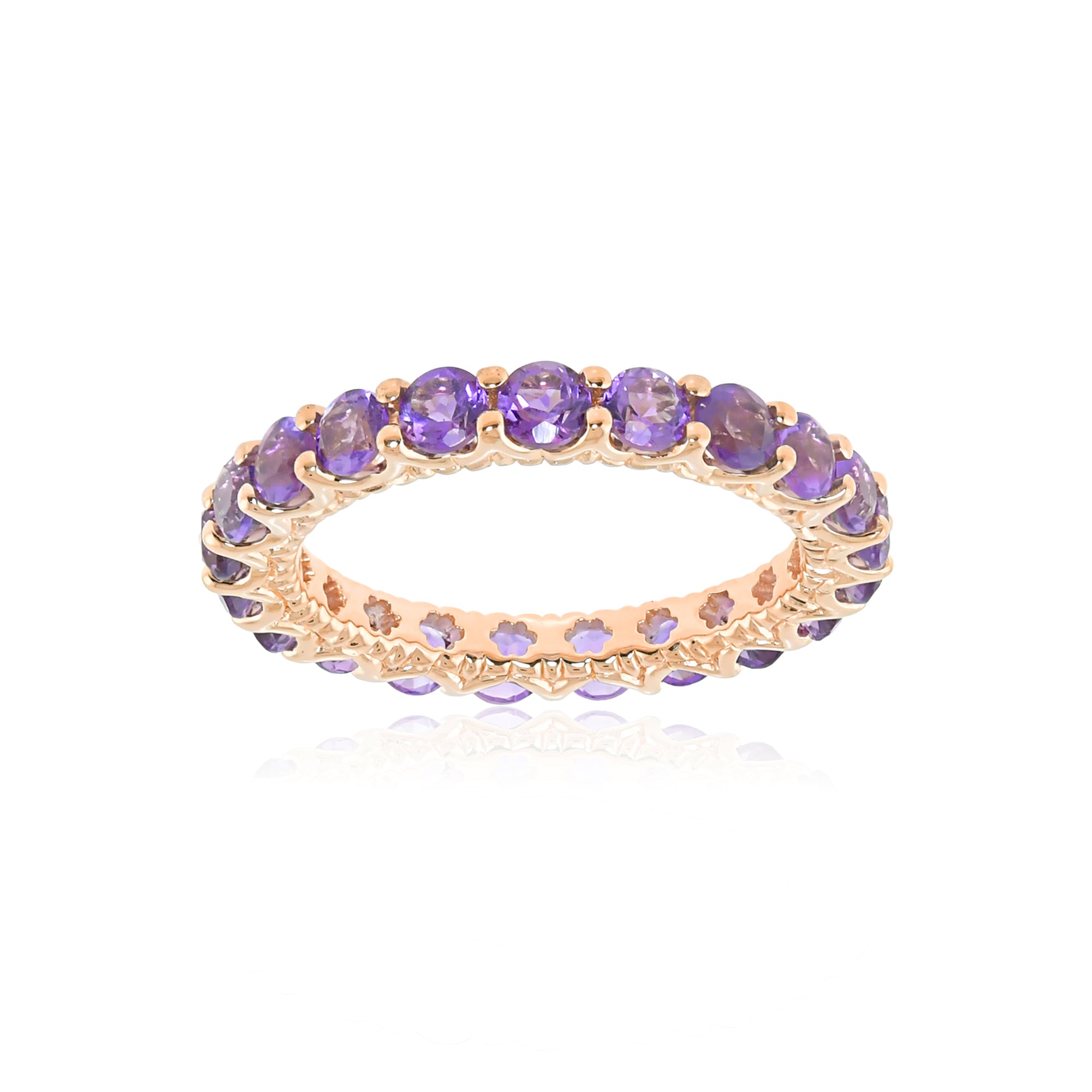 The Hero 18K Semi-Precious Gemstone Eternity Band