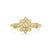 Nymphaea 18K Gemstone Stretch Ring