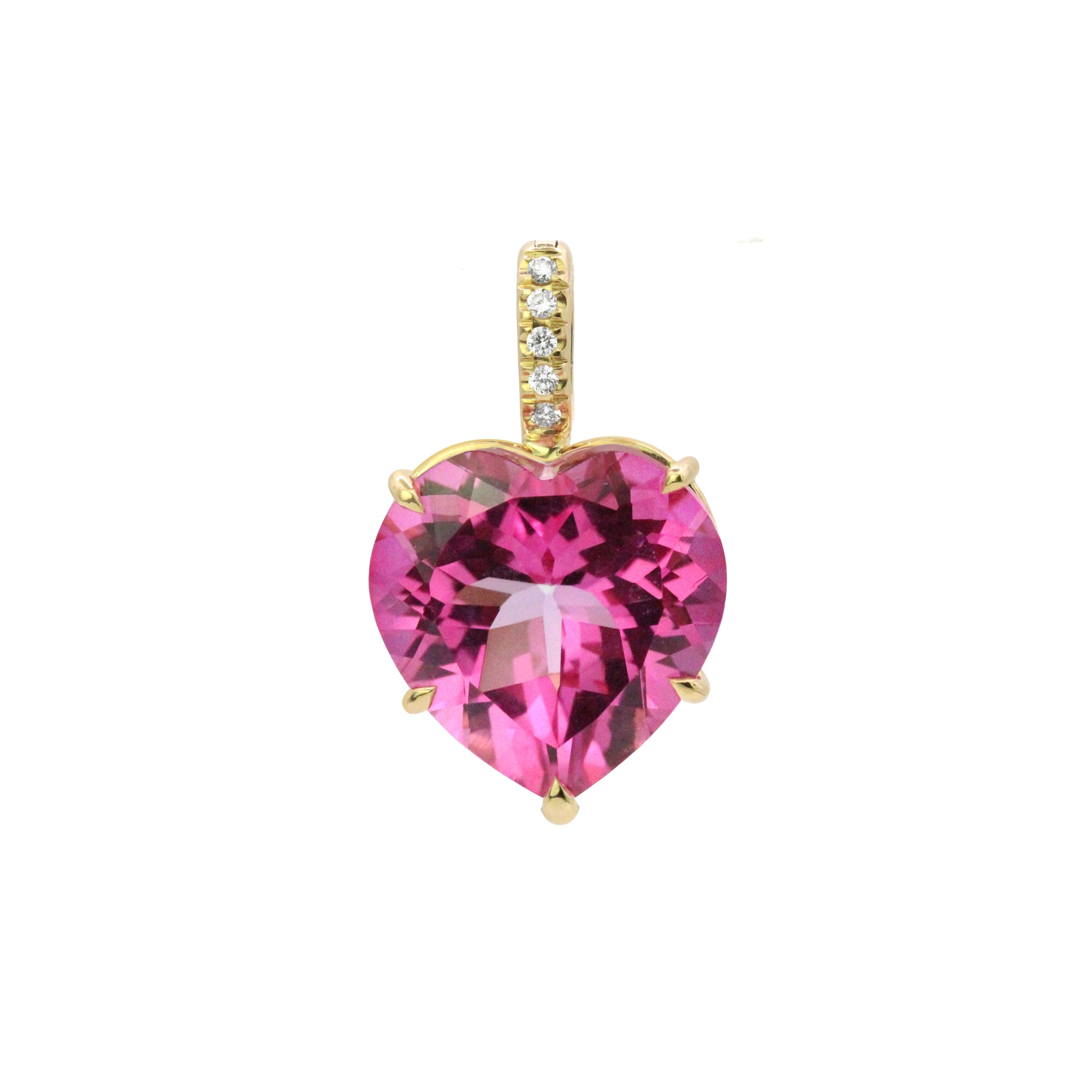 The Gemmy 18K Jumbo Heart Pendant