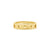 Knife Edge 18K Mantra Band