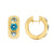 The Deal Breaker 18K Gemstone Hoops