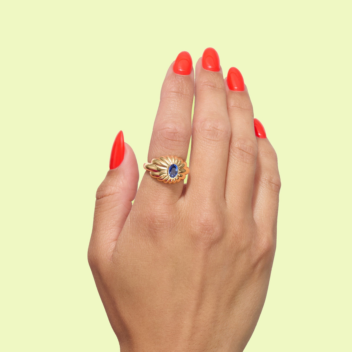 The Aphrodite 18K Gypsy Ring