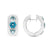 The Deal Breaker 18K Gemstone Hoops