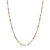 The Voyager 18K Gemstone Tennis Necklace