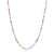 The Voyager 18K Gemstone Tennis Necklace