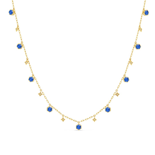 Nebula 18K Charm Necklace