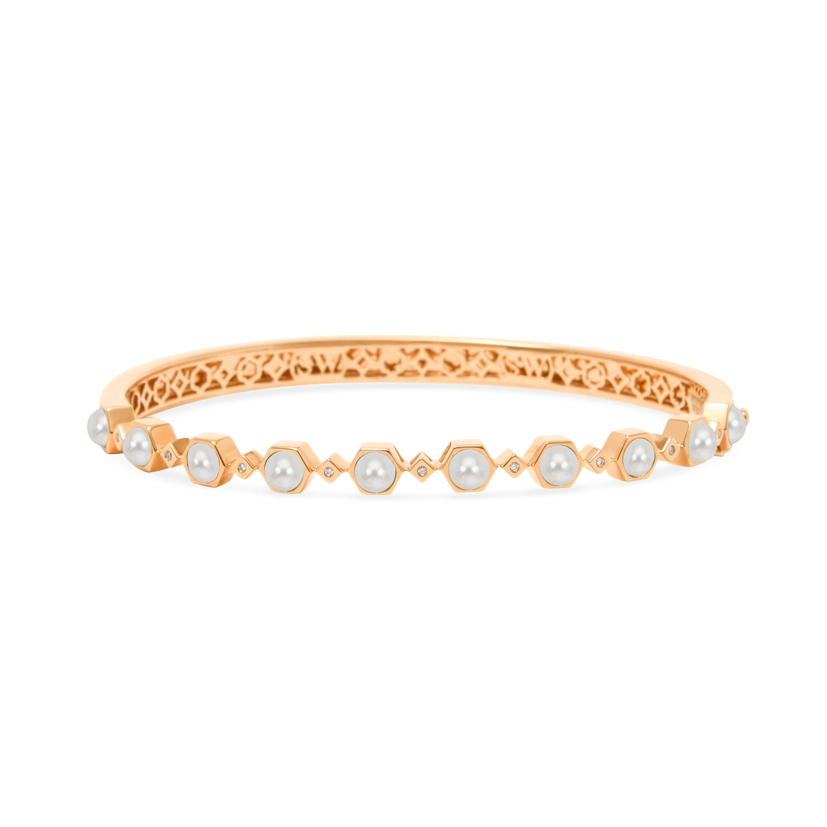 Galileo 18K Gemstone &amp; Diamond Bangle