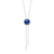 Honeycomb Gem 18K Lariat