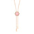 Honeycomb Gem 18K Lariat