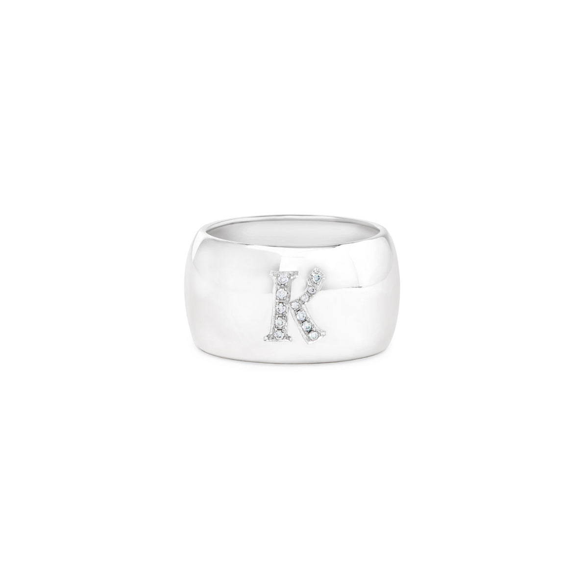 Ode to Me 18K Initial Band