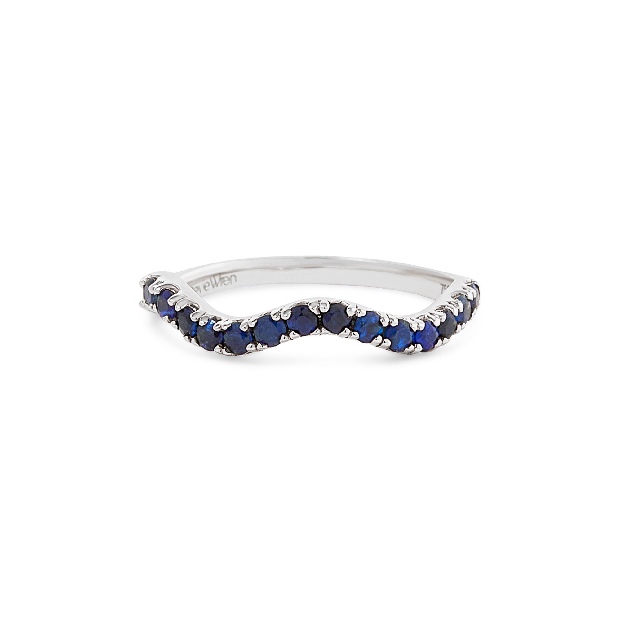 Luxury 18K Gold Wavy Ring with Diamonds and Mixed Gemstones