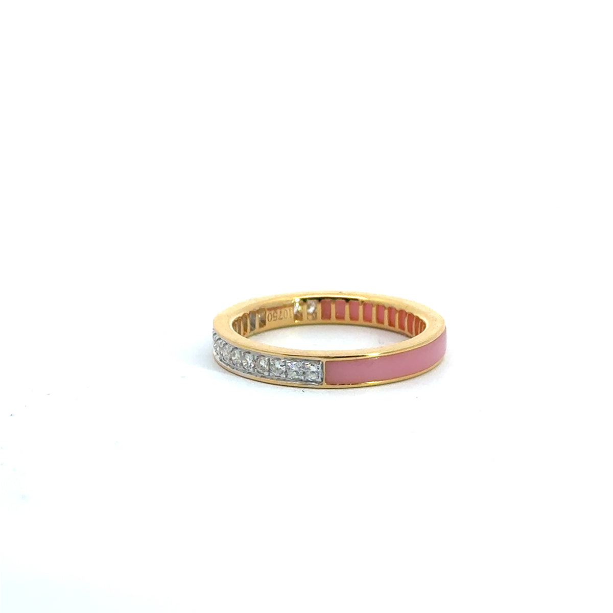 Selene 18K Gemstone &amp; Diamond Band