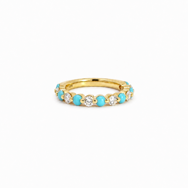 The Demi 18K Stacking Ring