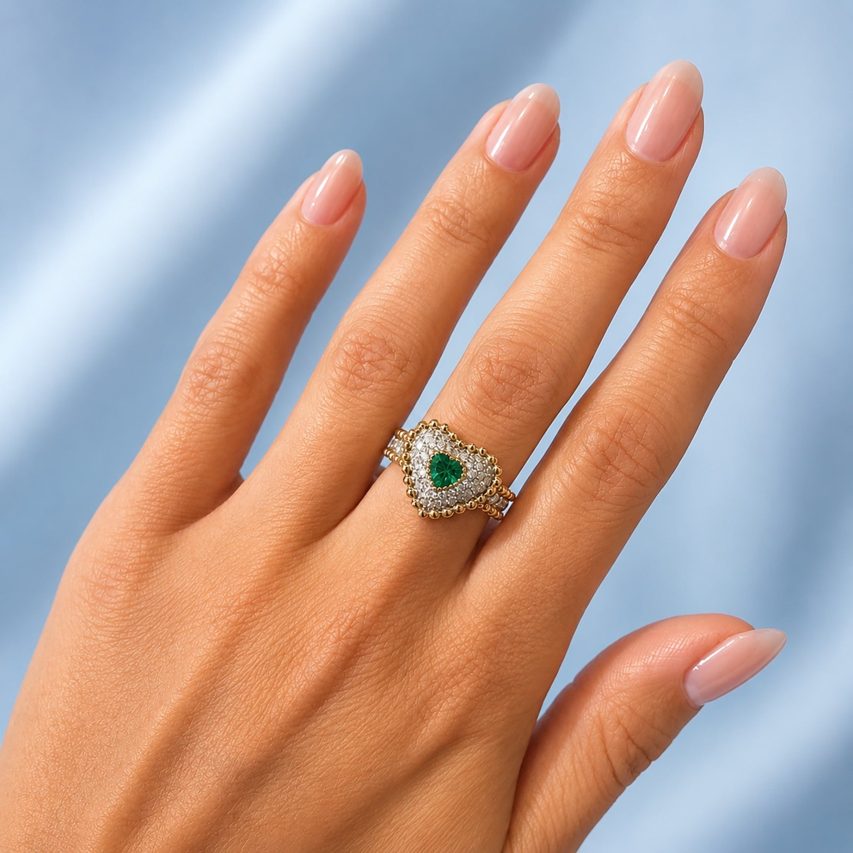 Odette 18K Heart Ring