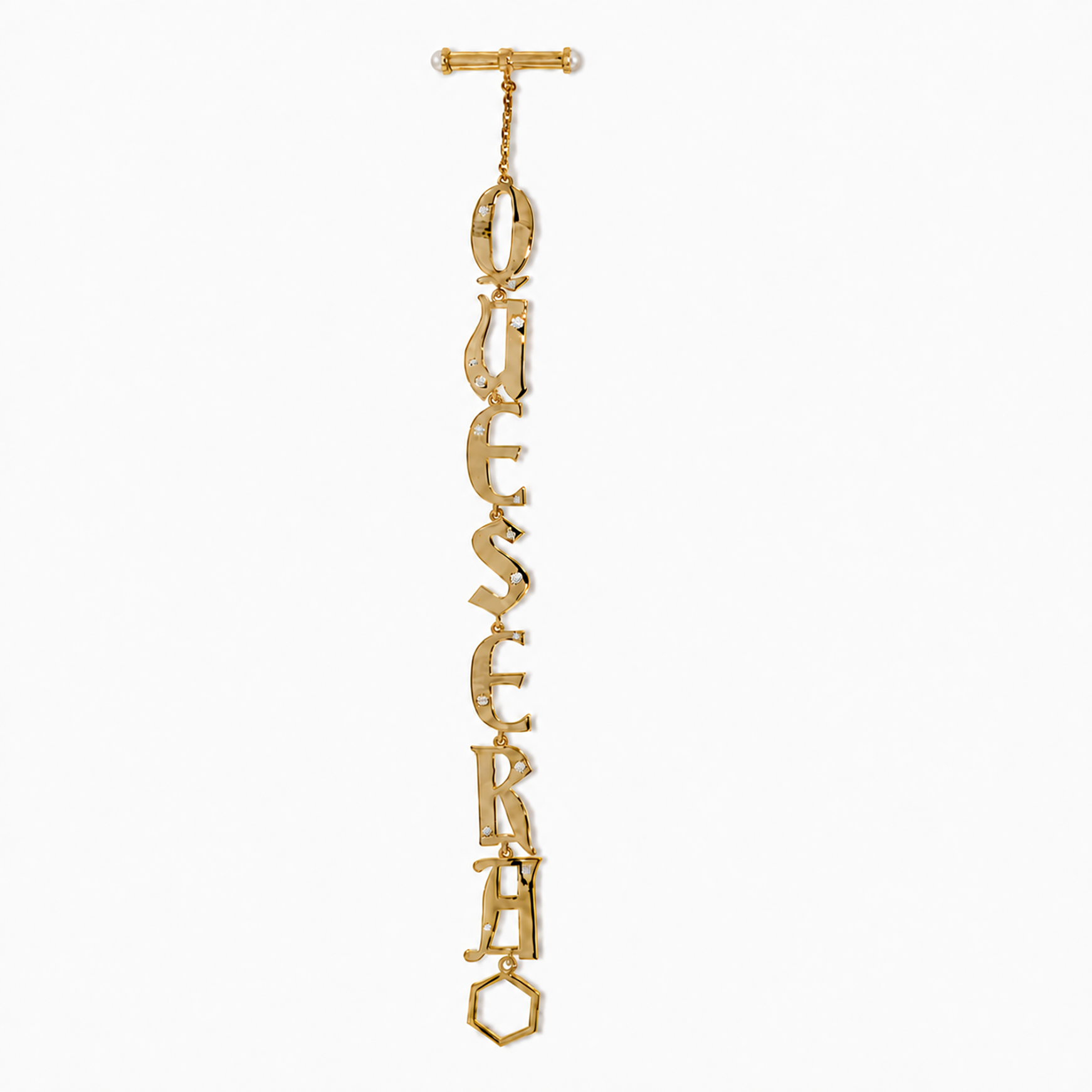 Diamond 18K Que Sera Sera Bracelet