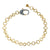 Diamond 14K Honeycomb Chain Bracelet