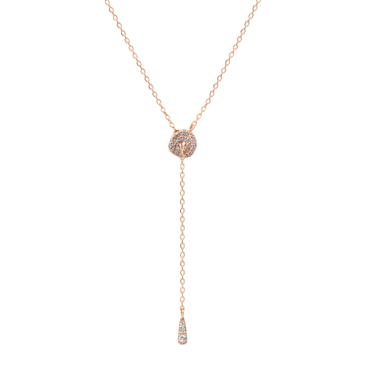 Diamond 14K Circlet Necklace