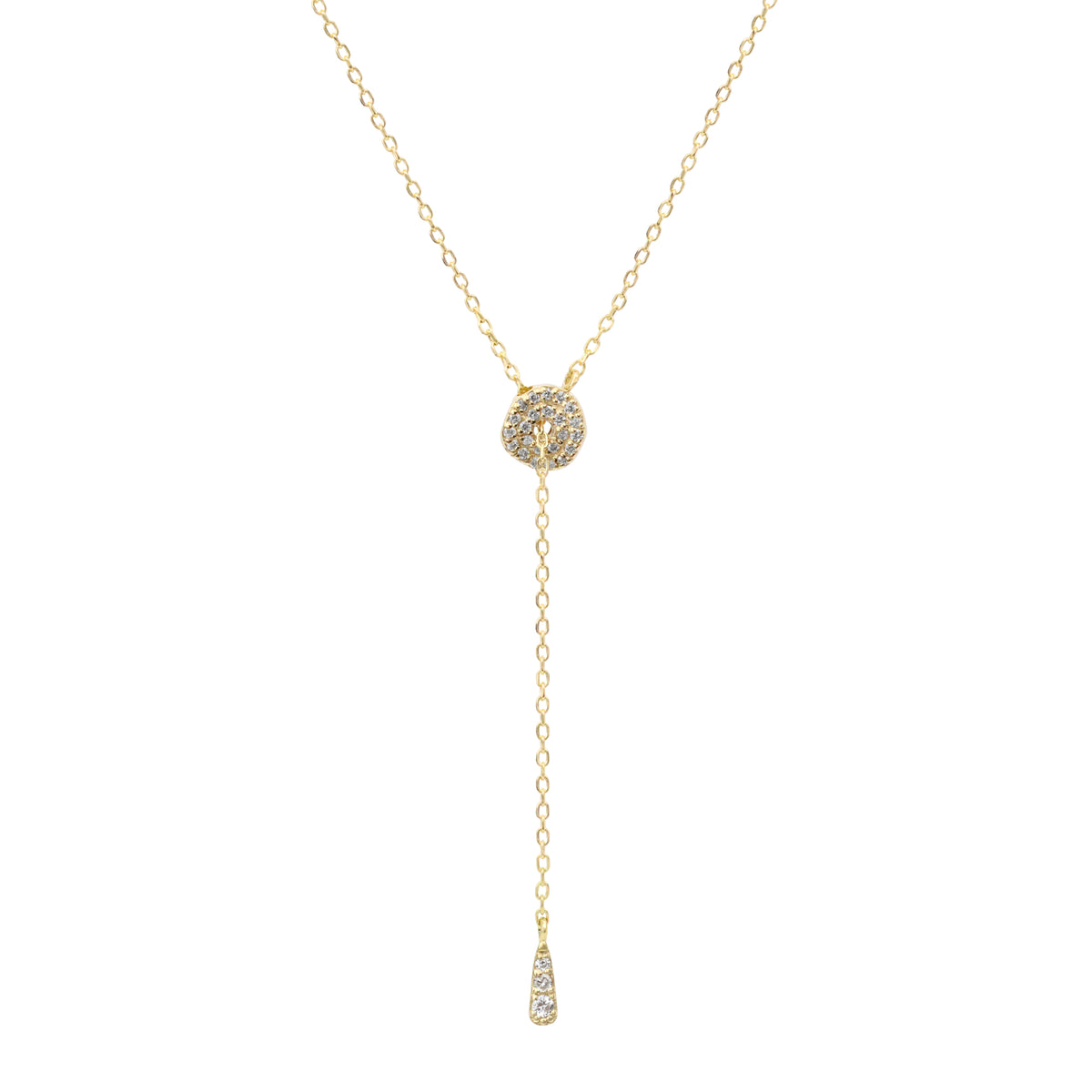 Diamond 14K Circlet Necklace