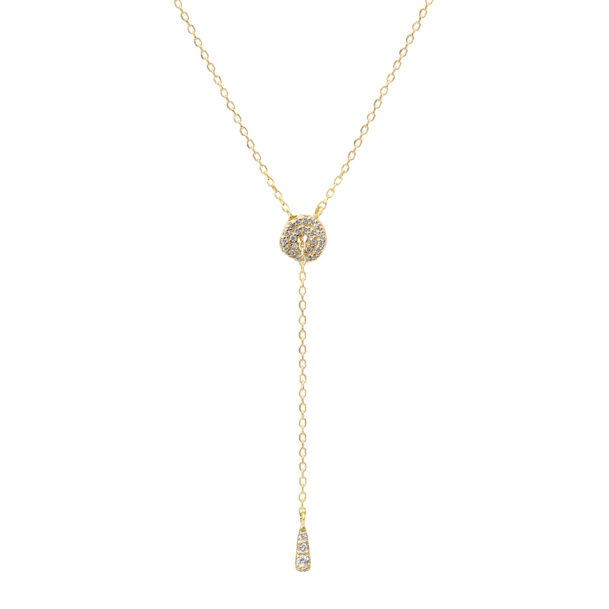 Diamond 14K Circlet Necklace