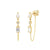 The Everyday 14K Cabochon Gemstone Chain Dangles