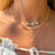 Diamond & Gemstone Daisy GemDropp Necklace