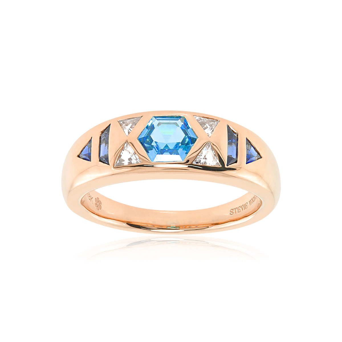 The Goddess 18K Gemstone Gypsy Ring