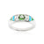 The Goddess 18K Gemstone Gypsy Ring