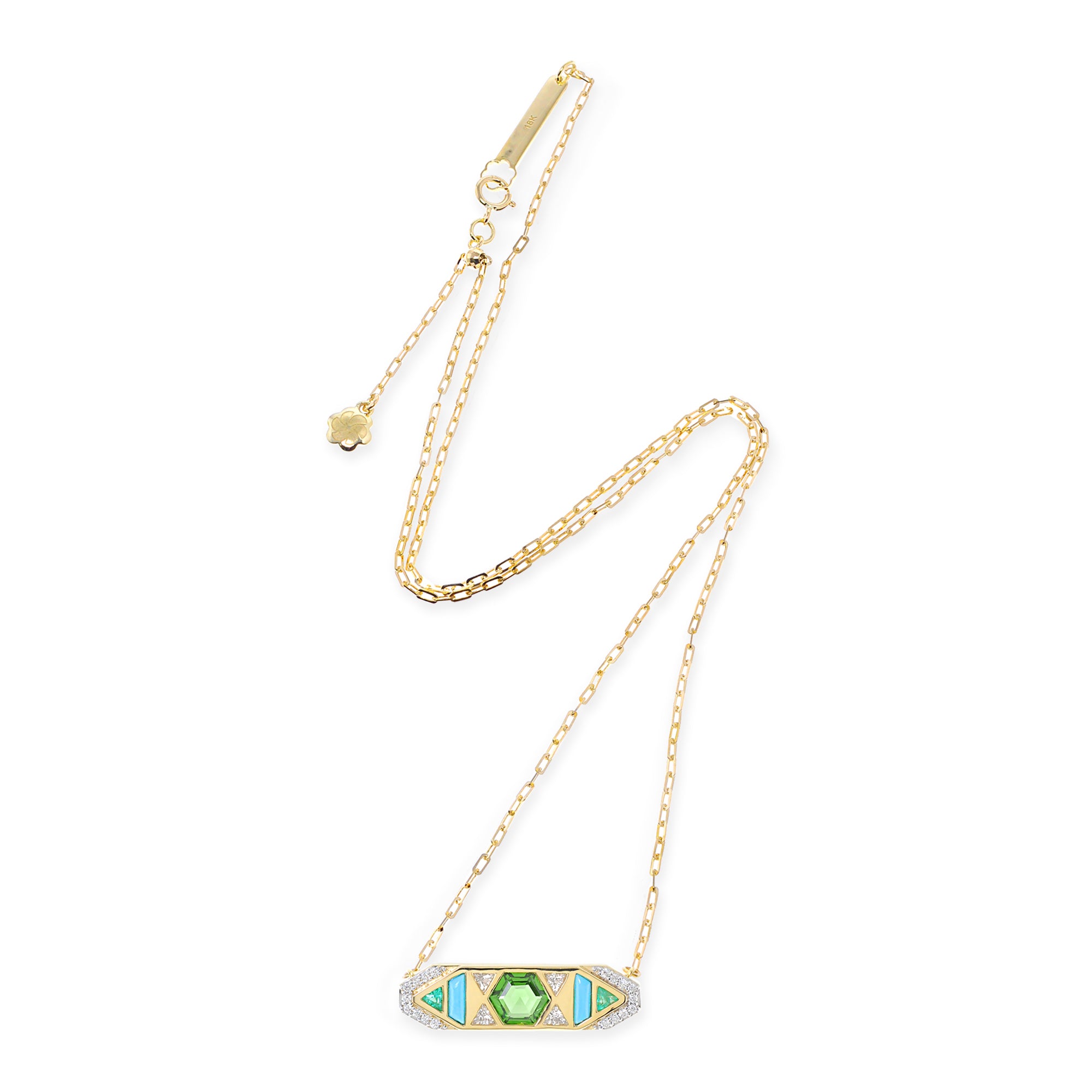 The Altruist 18K Gemstone Pendant Necklace