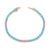 "She's All That" 14K Turquoise Tennis Bracelet